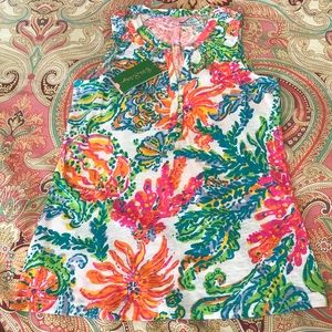 NWT Lilly Pulitzer Resort White Casa Marina Tank